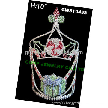 Christmas gift rhinestone tiara and crown